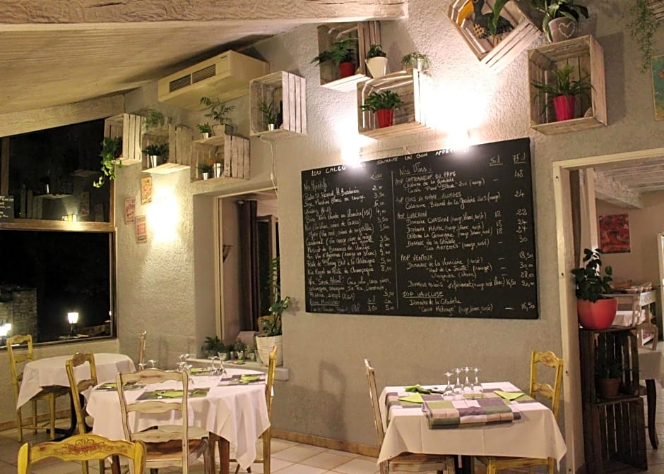 Hôtel Lou Caleù restaurant le Rocher des Abeilles