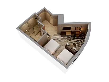 Premium Corner Queen Room