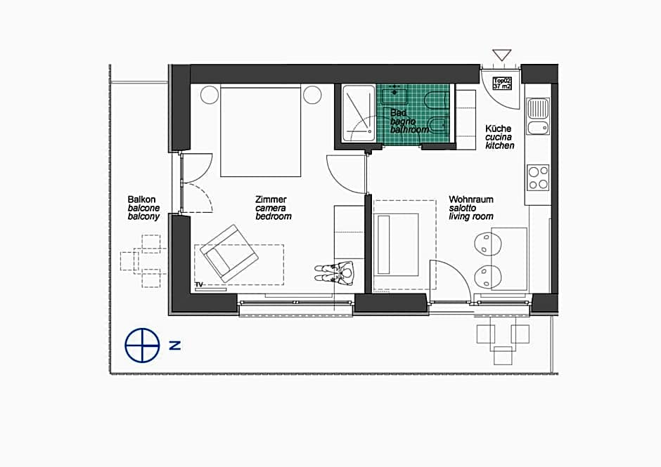 Hus Appartement - Nr. 2