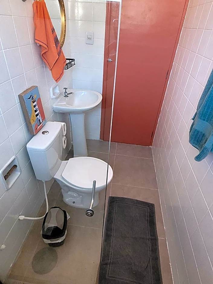Flat perto de 3 praias com vaga e cozinha completa
