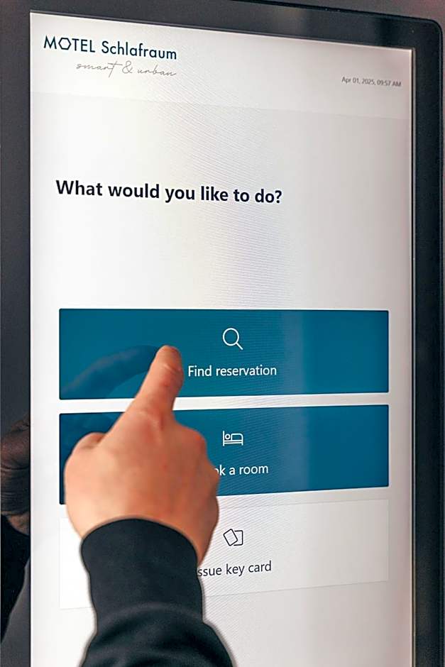 Motel Schlafraum Weng-Dein smartes Hotel-contactless check-In