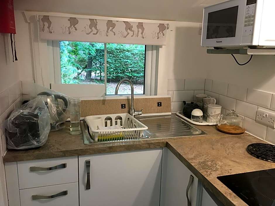 Woodland Cabin With private Wood-Fired Hot-Tub