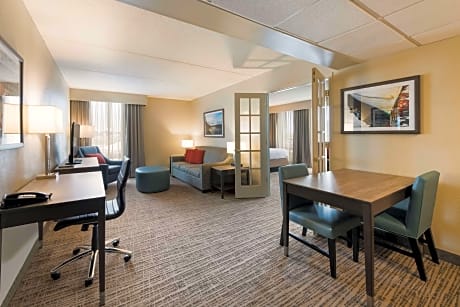 Suite-1 King Bed, Non-Smoking, Separate Bedroom, Microwave And Refrigerator, Wi-Fi, Sofabed, Full Br