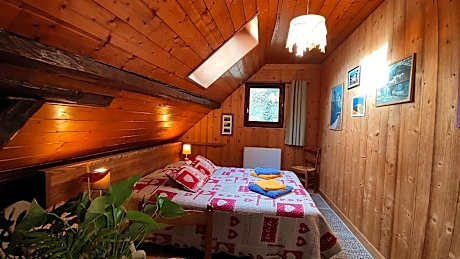 Marolland PMR-Double ou Twin-Famille-Salle de bain privée-Vue sur Montagne