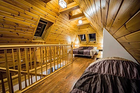 Family Room with Mezzanine