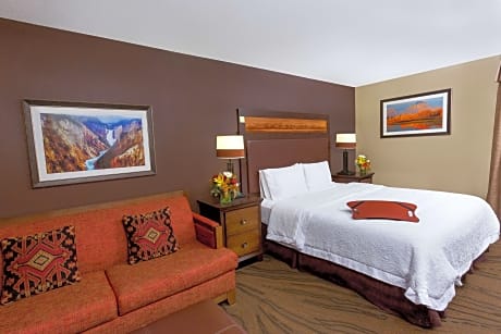1 King Bed W/ Sofabed