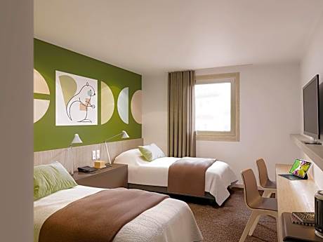 Family Room with One Double, One Single and One Bunk Bed