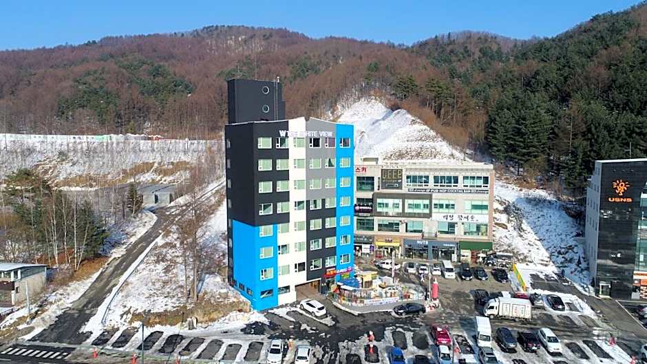 Pyeongchang the white view