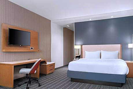 Room, 1 King Bed (Mobility/Hearing Access, Roll-In Shwr) (1 King Bed)