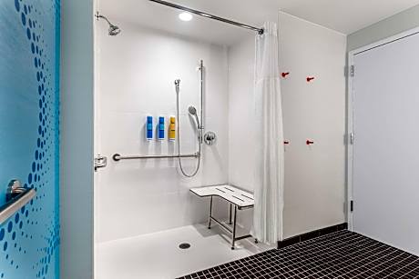 1 KING MOBILITY ACCESSIBLE W/ROLL IN SHOWER