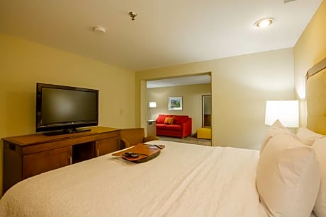 1 KING STUDIO SUITE EXTRA FEATURES NONSMOK HDTV/FREE WI-FI/SITTING AREA/ HOT BREAKFAST INCLUDED