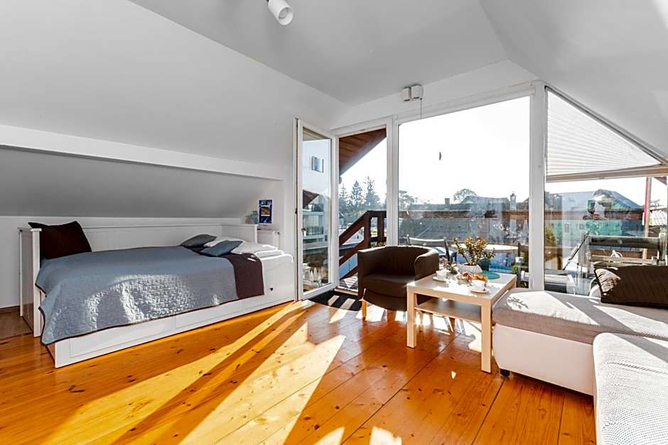 Jantar, dom blisko plaży z sauną