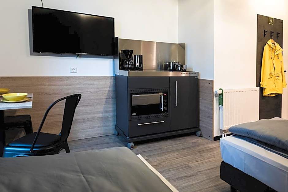 Das Schlafwerk Stuttgart-Nord VOLLDIGITALES HOTEL-SELF-CHECK IN - keine Rezeption-LowBudget-cashless
