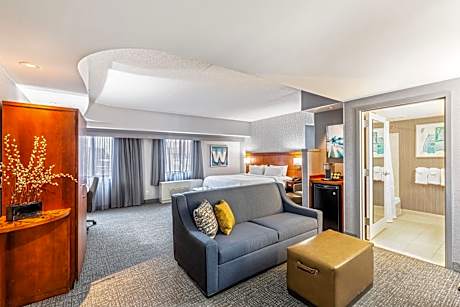Studio with King Bed and Sofa Bed