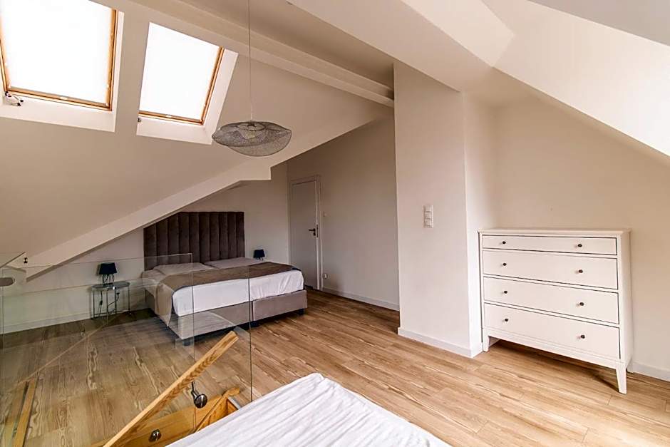 Baltic Gdańsk Old Town by St Mary's Church