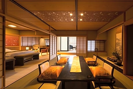 Premium Suite with Tatami Area and Open-Air Bath
