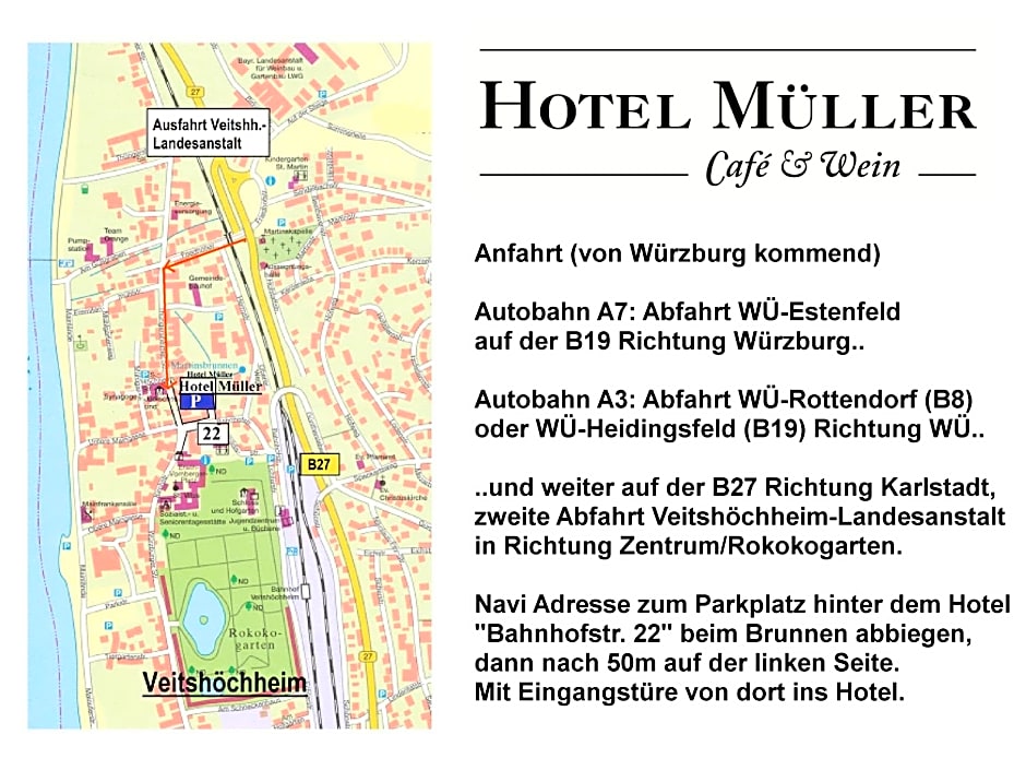 Hotel Müller Café & Wein - Mondholzhotel