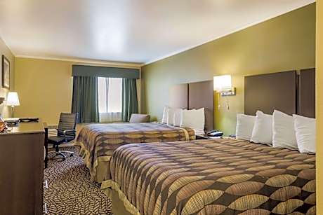 2 Queen Beds, Non-Smoking, Pet Friendly Room, Free Wireless And Hardwire, Microwave And Refrigerator
