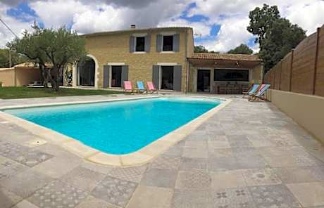 Provençal bastide in Uzès