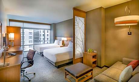 Queen Room with Two Queen Beds and Sofa Bed