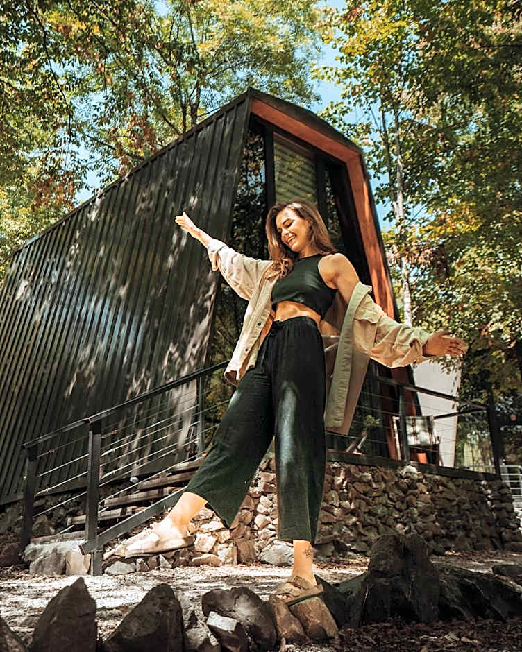 Eco Village In The Forest