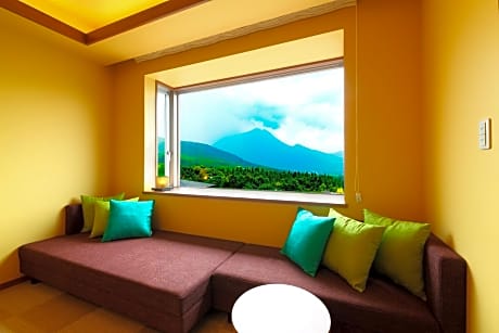Standard Room with Tatami Area with Mountain View - Main Building - Hanayoshi Area