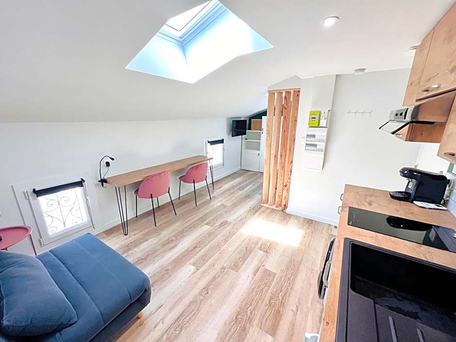 LE QUAI 6 - Studio neuf CALME LUMINEUX - CLIM - WiFi - Gare à 200m