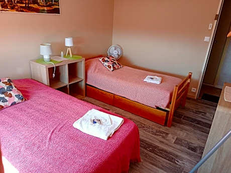 Twin Room with Shared Bathroom