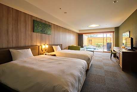 Western Style Room with Open-Air Bath