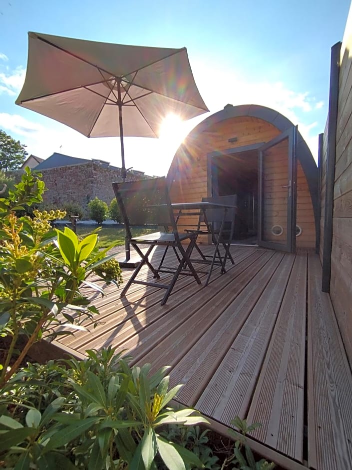 Chalet climatisé avec terrasse privative dont un chalet disposant d'une kitchenette