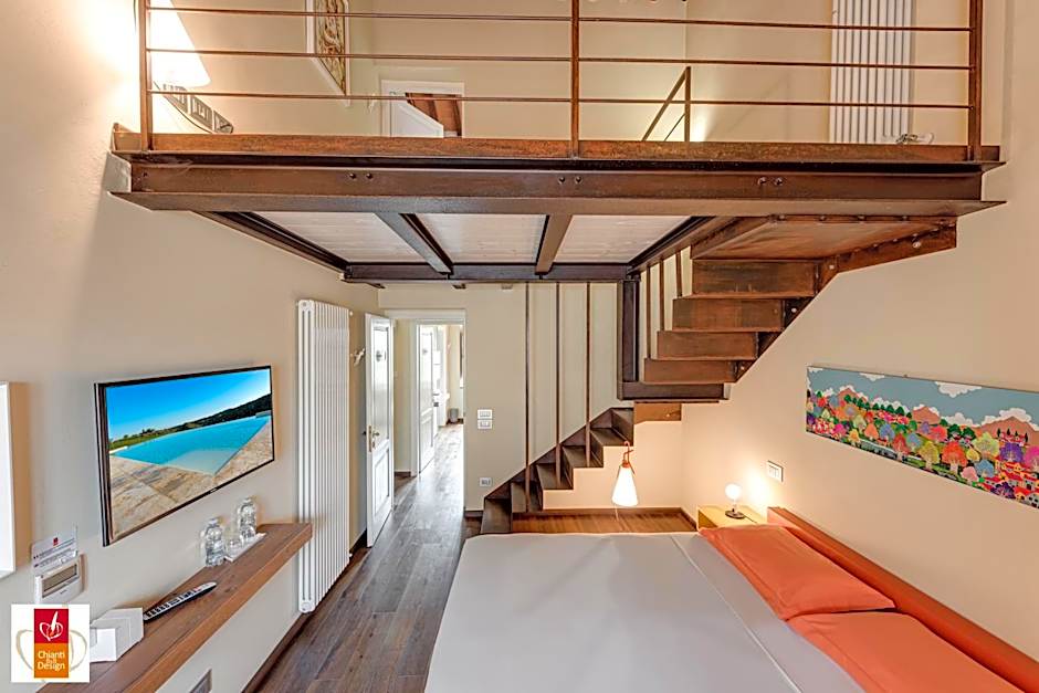 Chianti B&B Design infinity pool shared