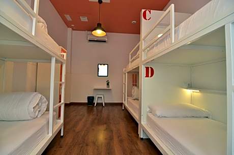 Bed in 6-Bed Mixed Dormitory Room