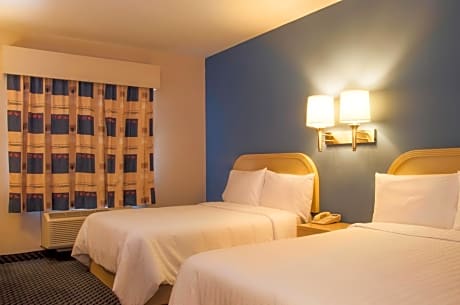 Double Room with 2 Double Beds - Non-Smoking