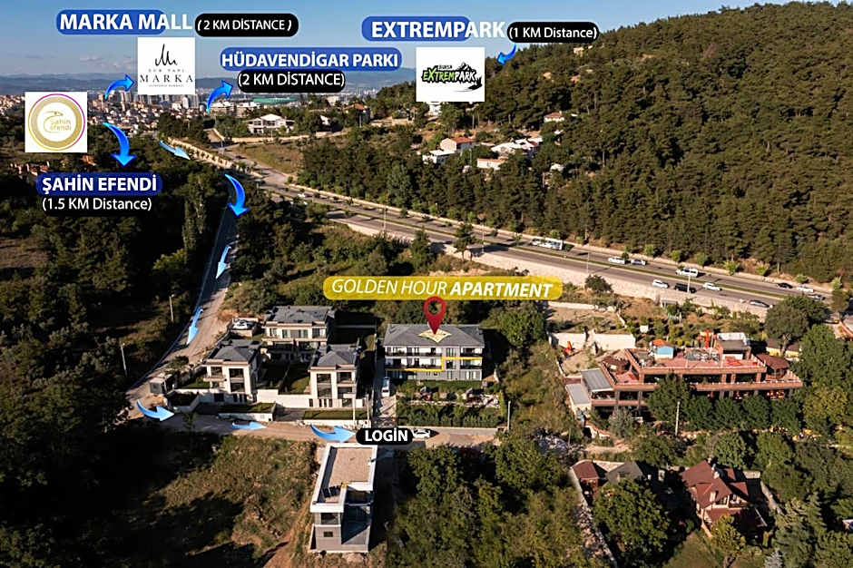 Golden Hour Apartment بورصة شقة مريحة Bursa Nilufer مَنْظَرٌ جَمِيلٌ