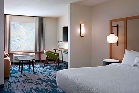 Suite, 1 Bedroom Suite, 1 King, Sofa bed