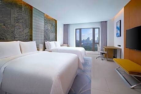 Twin Room with City View