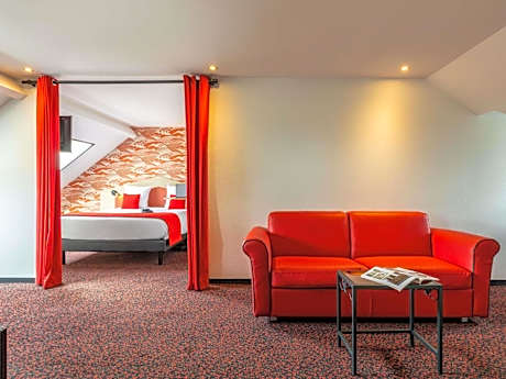 Suite with One Queen Bed and One Sofa Bed