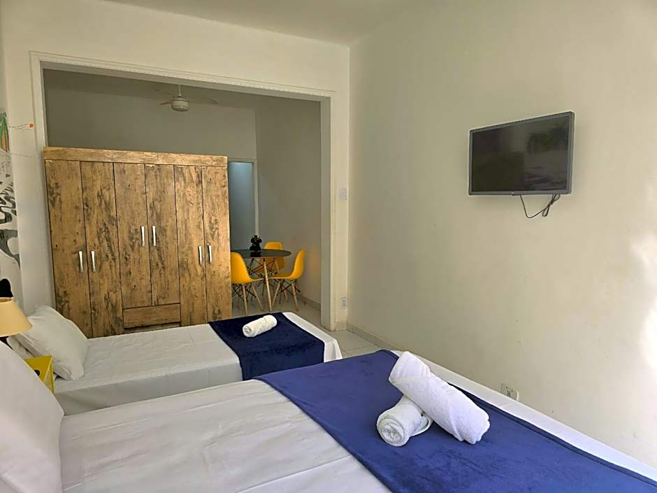 Qto e Sala, Smart TV, Wi-Fi, Ar-Cond, Praia de Copacabana