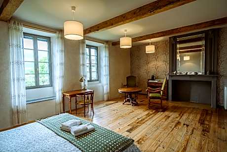 Room 4 Camille-Double ou Twin-Supérieure-Douche-Vue sur Montagne