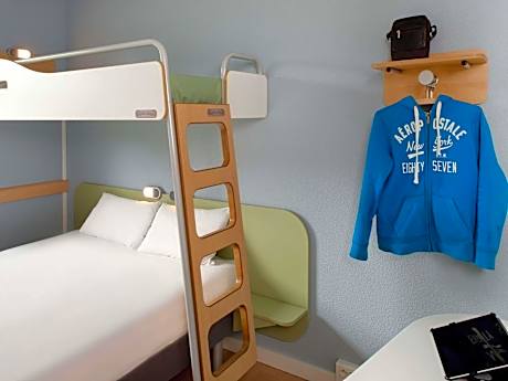 Triple Room with One Double Bed and One Bunk Bed