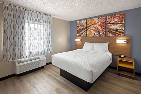 1 Queen Bed Mobility Accessible Room Non-Smoking