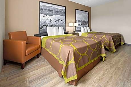 2 Queen Beds, Mobility/Hearing Accessible Room, Walk-In Shower, Non-Smoking