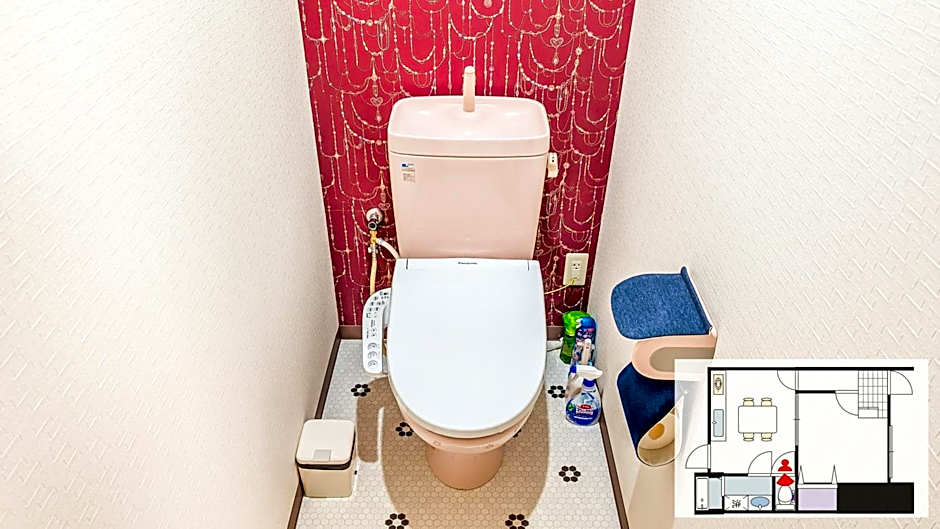 1 Tatami Bedroom! Direct KIX & Namba & Umeda access! DoumoTengachaya DT01