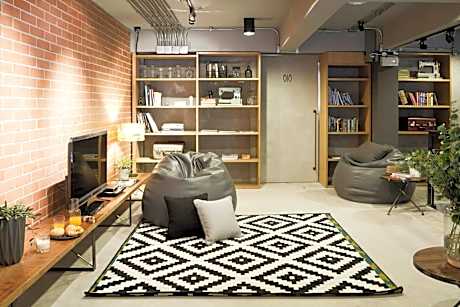 Family Room with Shared Bathroom