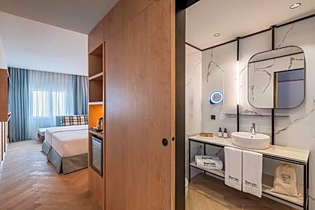 Two Connecting Double Rooms