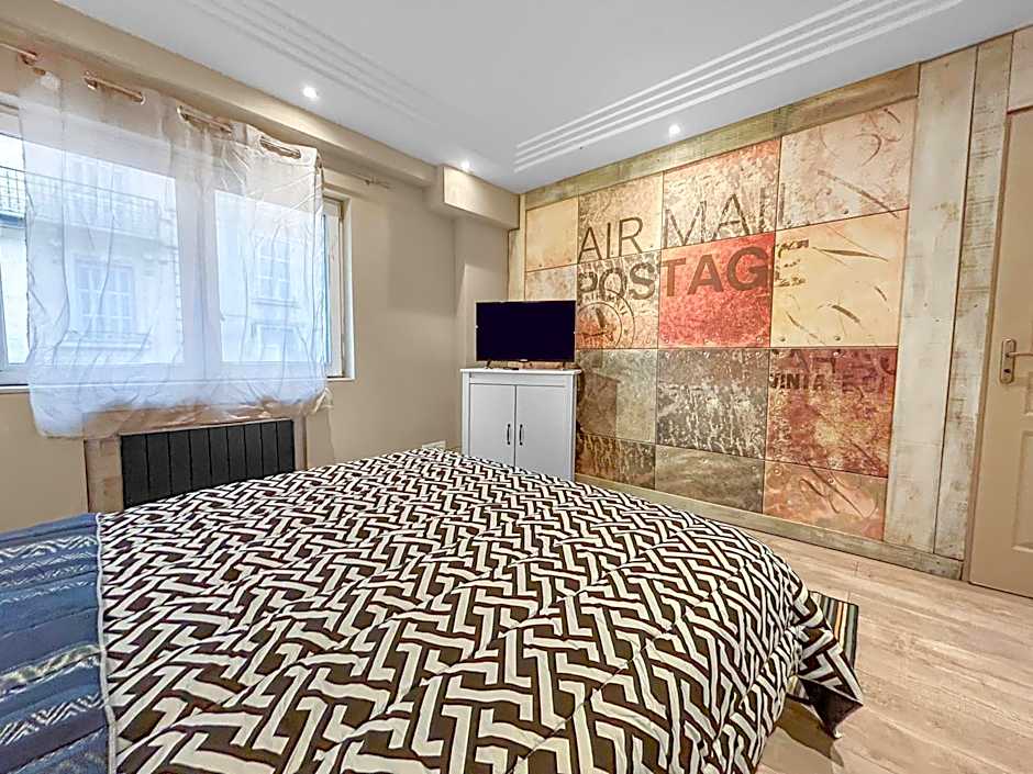 Grand Salon Cosy, proche centre Dijon & garage 2p