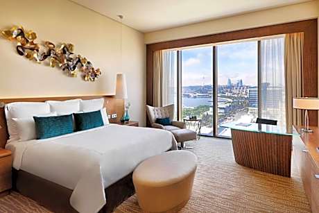 Deluxe, Guest room, 1 King, Sea view