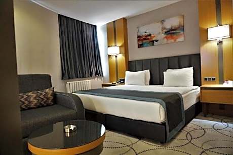 1 King Bed Smoking 2 Room Suite
