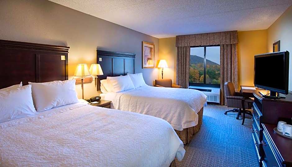 2 Queen Beds, Hearing/Mobility Accessible, Bathtub — 2 fotoğraftan 1. fotoğraf