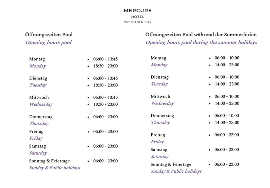 Mercure Hotel Wiesbaden City